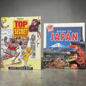 Highlights Top Secret Adventures Guide to Japan and Puzzle Book